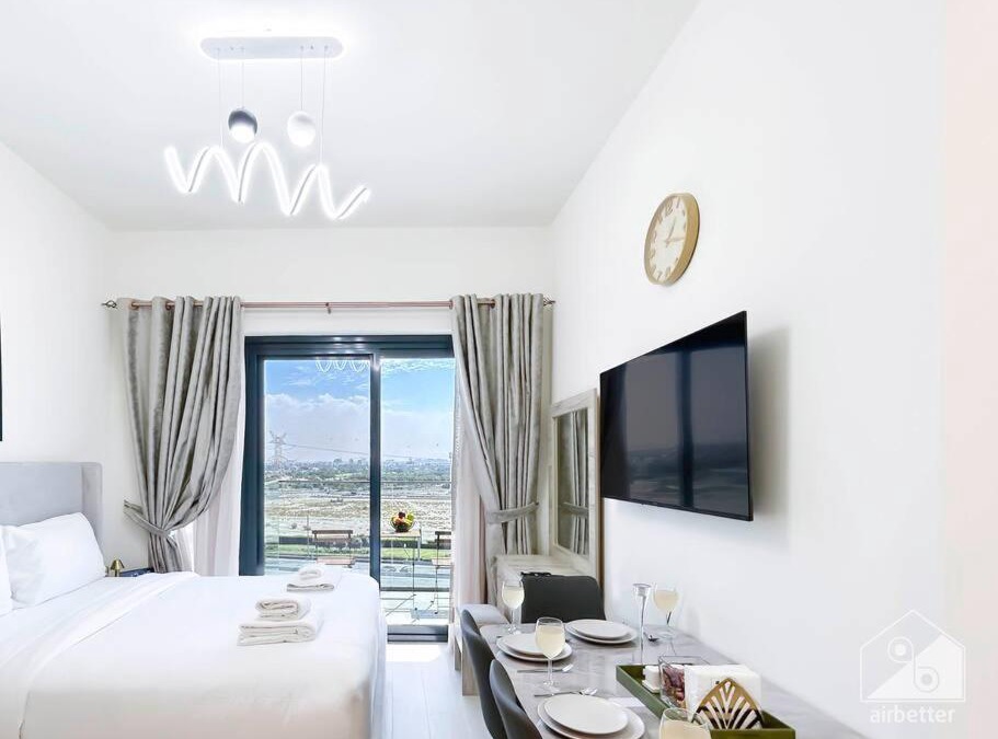 Nad Al Sheba Apartment | Amazing Studio with Balcony & View Riviera Meydan