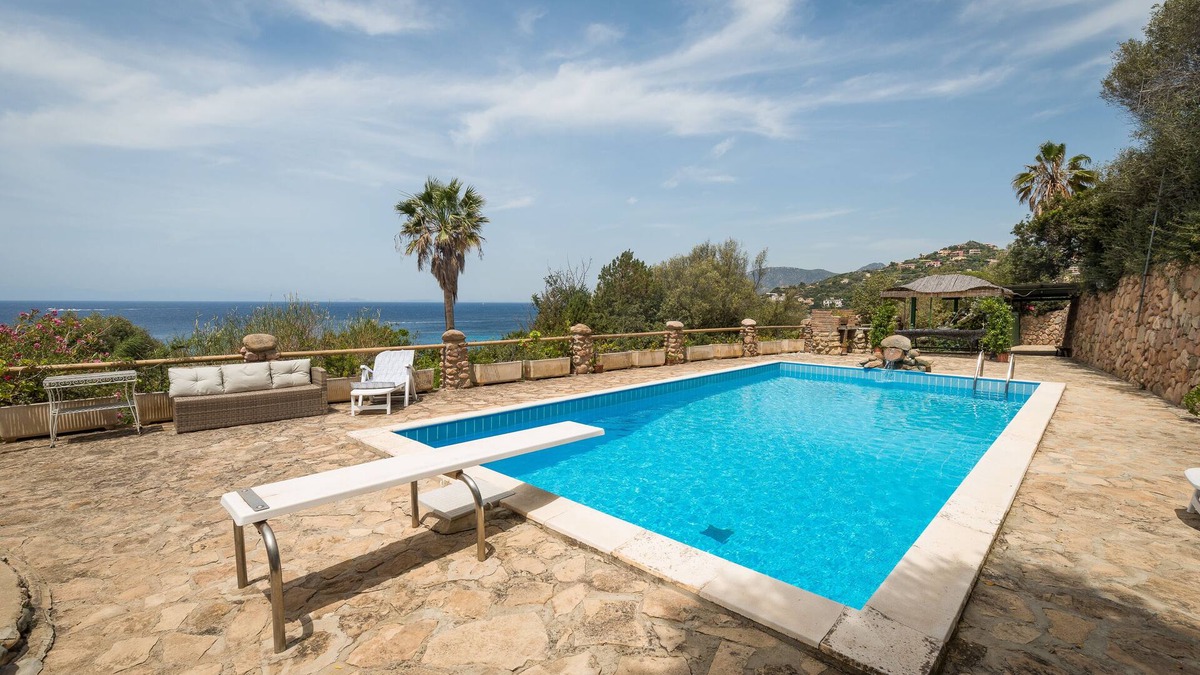 Torre delle Stelle Villa | Amazing sunset from the pool, 30 meters from the sea!