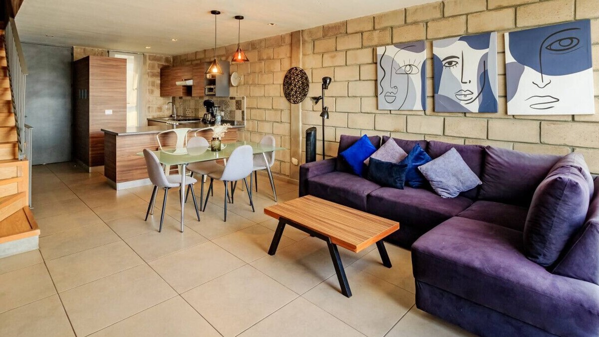 Downtown Guadalajara Apartment | Amazing View Loft w/Gym & Coworking | 2 BD | Tribu Colón