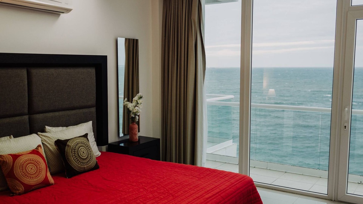 Veracruz Apartment | Amazing view of the island as on a cruise , the sunrise will be unforgettable.