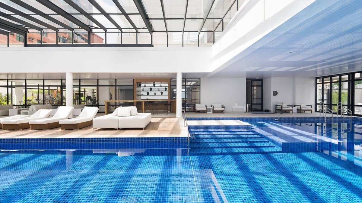 Pinheiros Apartment | Amazing view!PINES! near SUBWAY! W/STERILAIR!