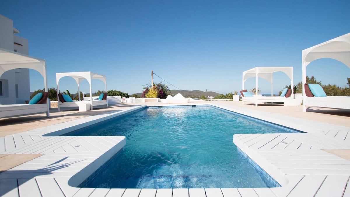 Santa Eulalia del Rio House | AMAZING VILLA PRIVACY AND SEA VIEW, WIFI, A/C, PRIVATE POOL