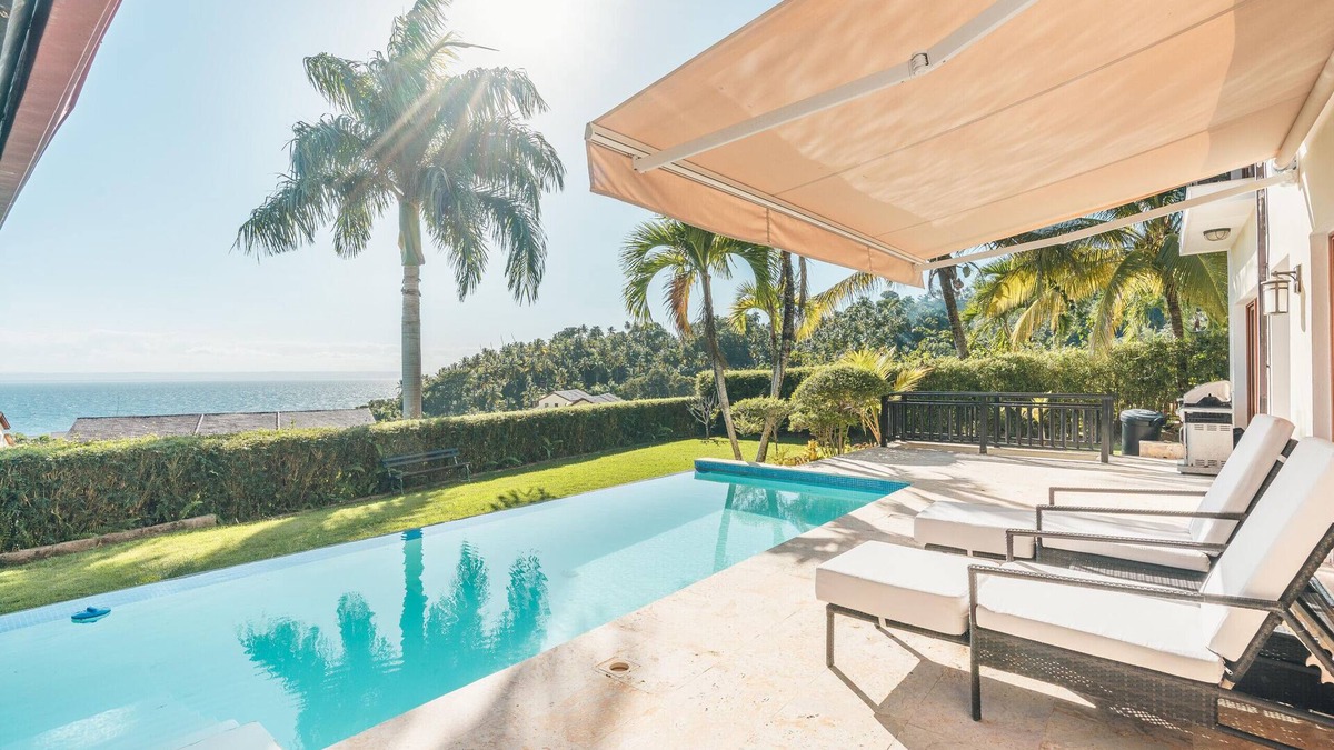 Puerto Bahia Villa | Amazing villa w/pool/bbq and ocean view at Samana