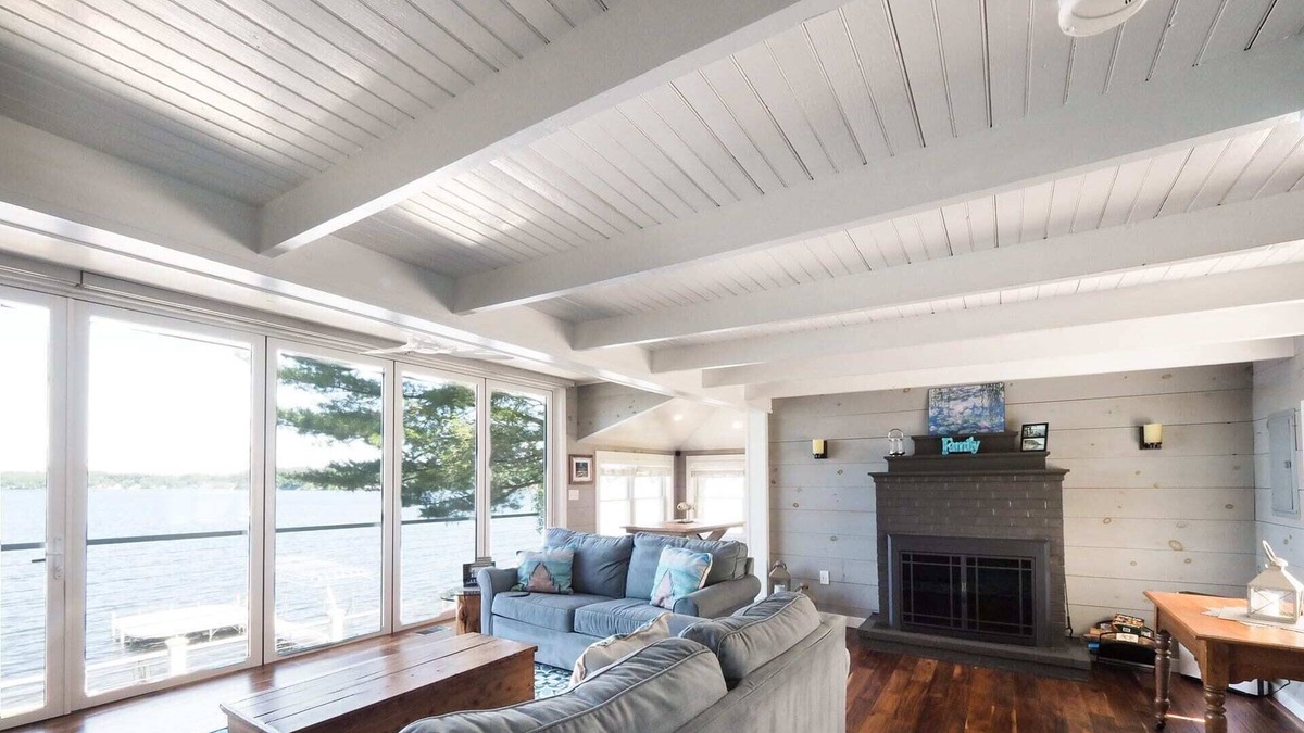 Amesbury House | Amesbury: Lake Front Dream Vacation, Private Dock