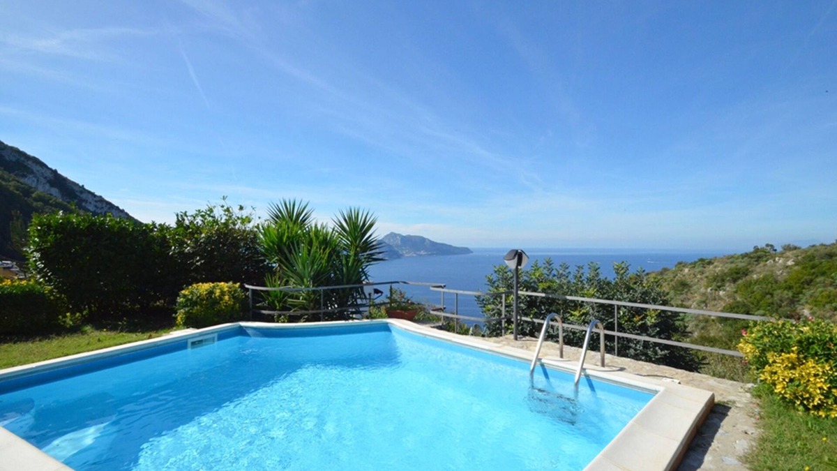 Termini Villa | AMORE RENTALS - Villa Posidonia with Sea View, Swimming Pool and Garden
