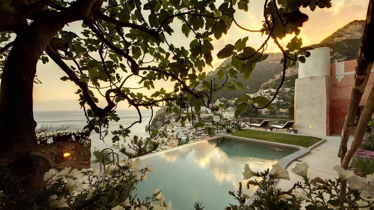 Positano City Centre Villa | AMORE RENTALS - Villa Angelina 1 with Pool, Sea View, Chef and Breakfast