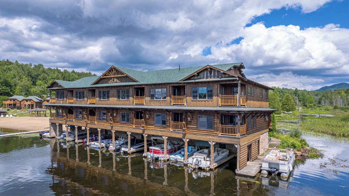 Saranac Lake House | Ampersand Bay | Heron # 4
