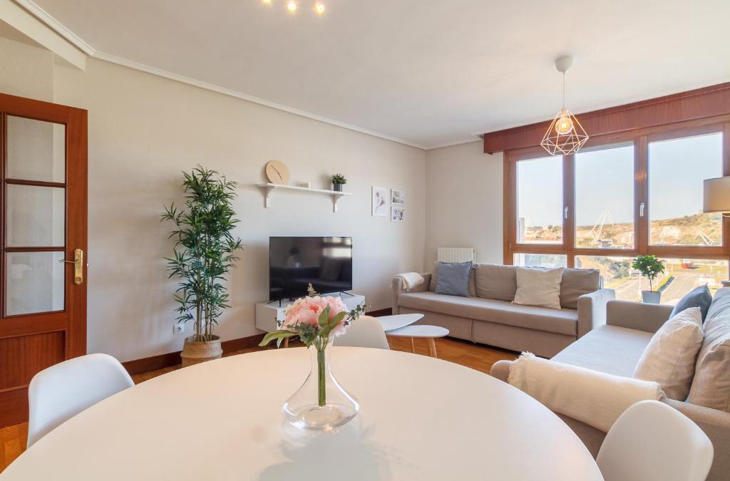 Barakaldo Apartment | Amplio y Luminoso sobre la Ría de Barakaldo