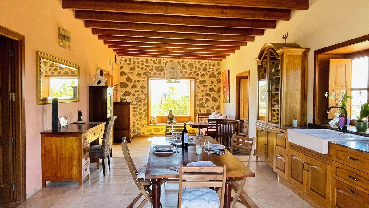 La Oliva House | "An oasis by the sea" Canarian finca for nature, watersports & animal lovers
