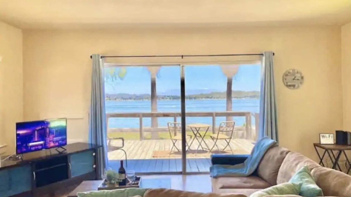 Lake Elsinore House | An Original Lake House, with a Private Beach!