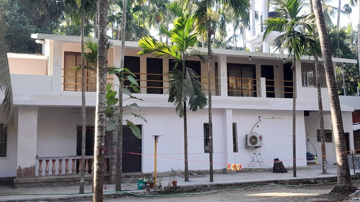 Alibaug House | Anandamay an aesthetic retreat with pool you become a part of nature.