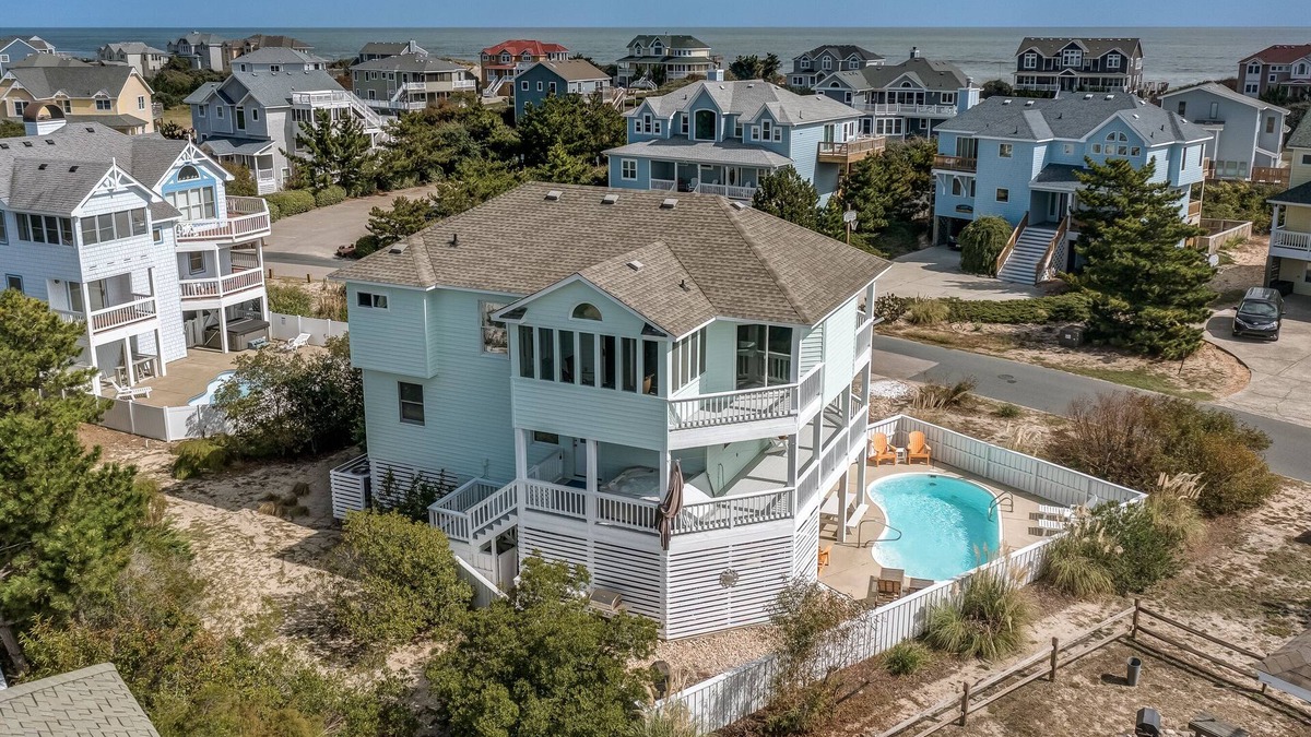 Ocean Hill House | Anchors Away | 650 ft from the beach | Private Pool, Hot Tub | Corolla
