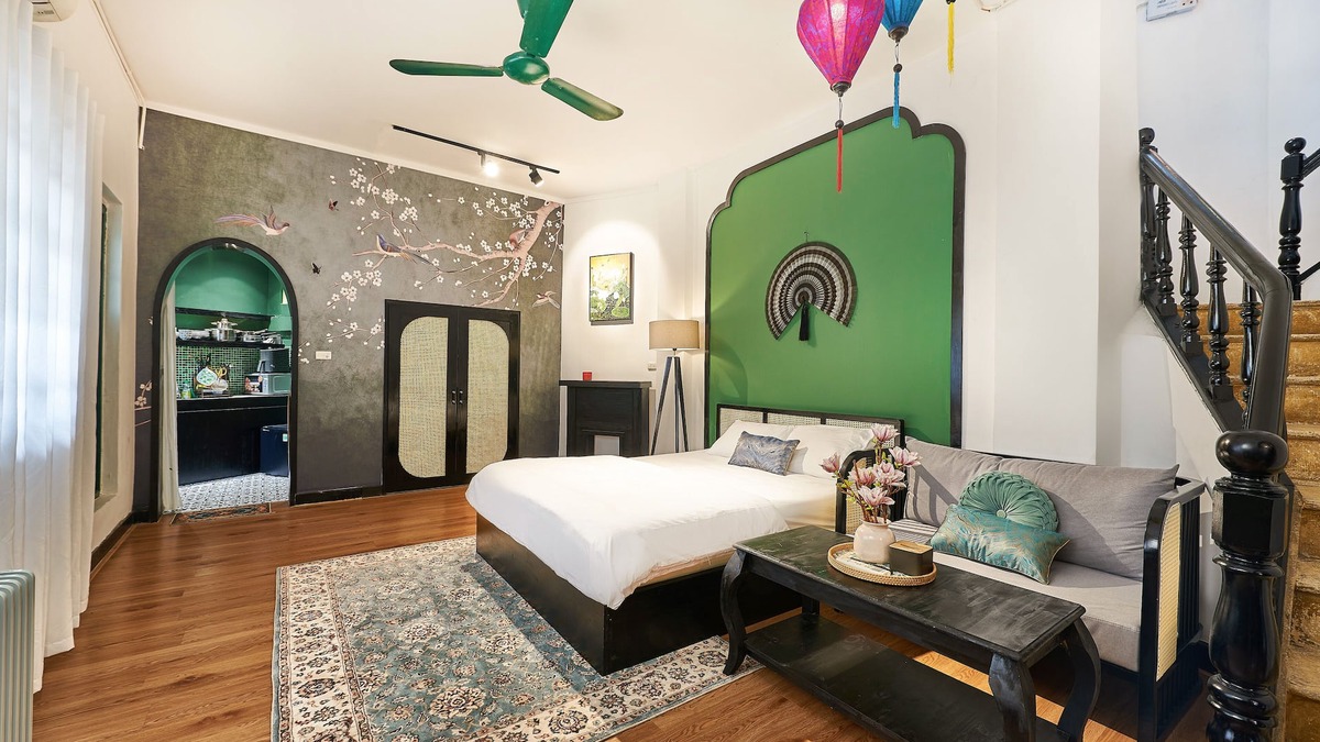 Old Quarter Villa | Ancient villa 108m2 duplex next to Hoan Kiem Lake!