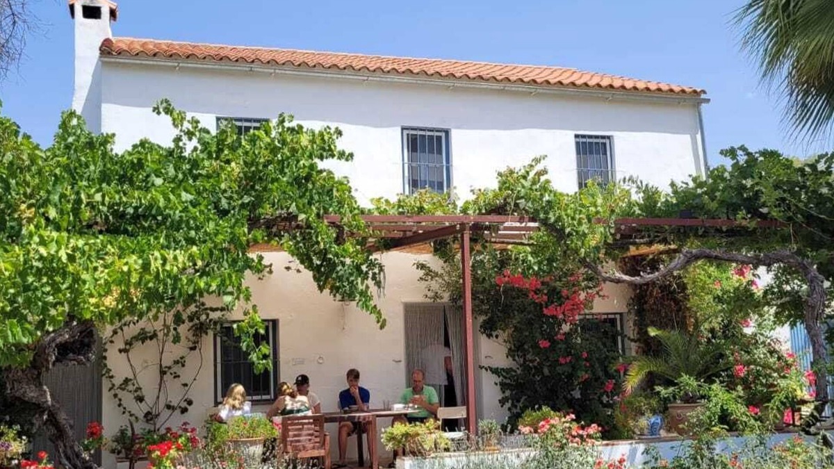 Olvera House | Andalucian farmhouse set in its own land with beautiful terraces, garden & pool.