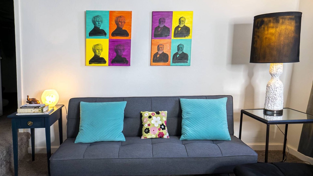 Mount Washington Apartment | Andrew & Andy Apt – Inspired by Pittsburgh Icons