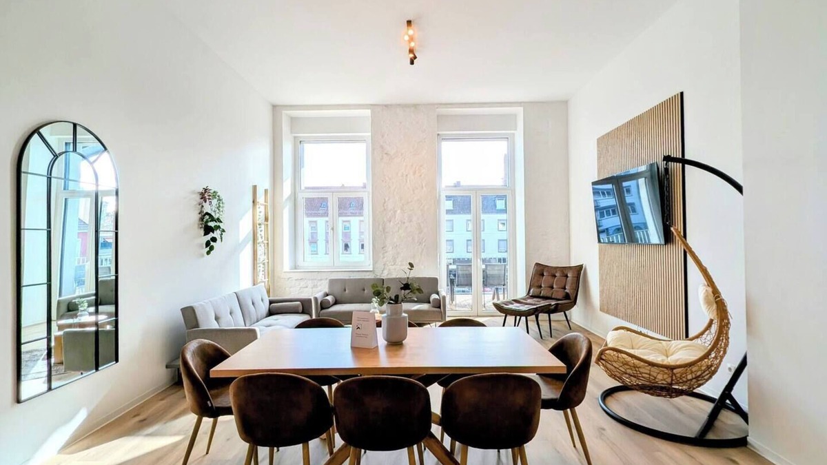 Kaiserslautern Apartment | ANDRiSS: XXL Loft - Workstations - Parking - Kitchen 101