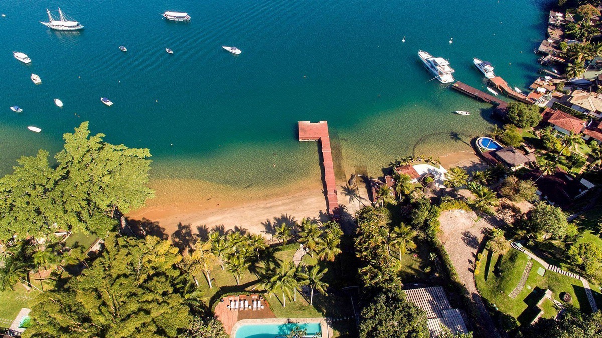 Vila Velha Villa | Ang019 - Amazing beach house by the sea in Angra dos Reis