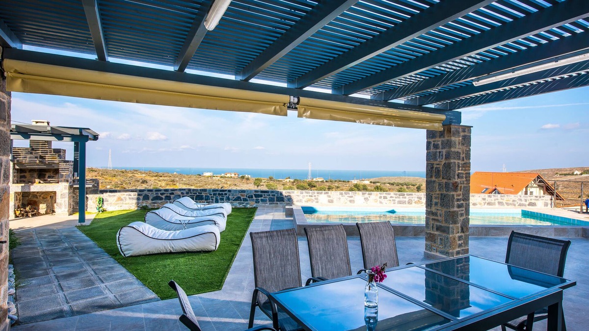 Kokkini Chani Villa | Anna Luxury Villa by Cretevasion