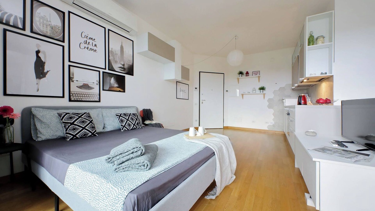 Quartiere XXII Collatino Apartment | Annasole's flat - Studio Apartment, Sleeps 2