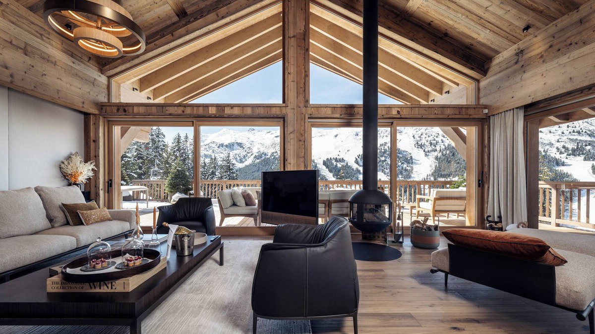 Meribel Apartment | Antares Chalet LUNA ski-in ski-out