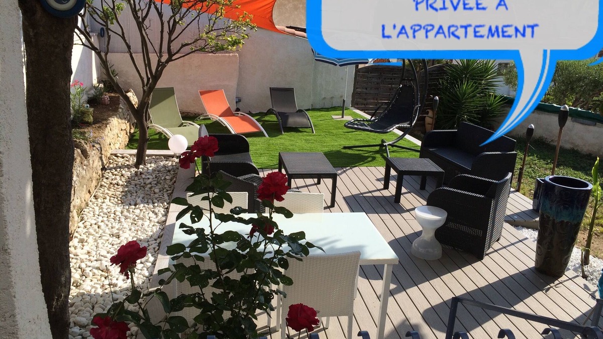 Antibes Apartment | ANTIBES 3 STAR APARTMENT AIR CONDITIONED 2 BEDROOMS TERRACES GARDEN PARKING