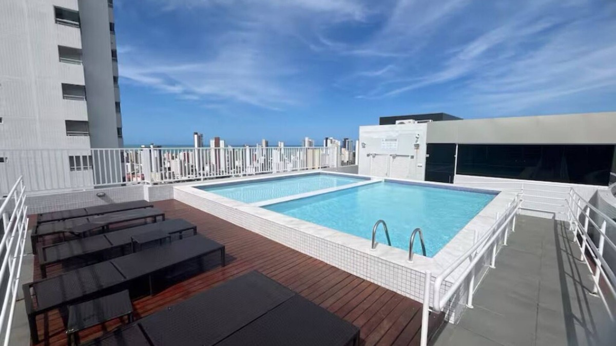 Jardim Rosas Apartment | Ap 1502 4 min walk to Busto in Tambau. Well located next to Cabo Branco