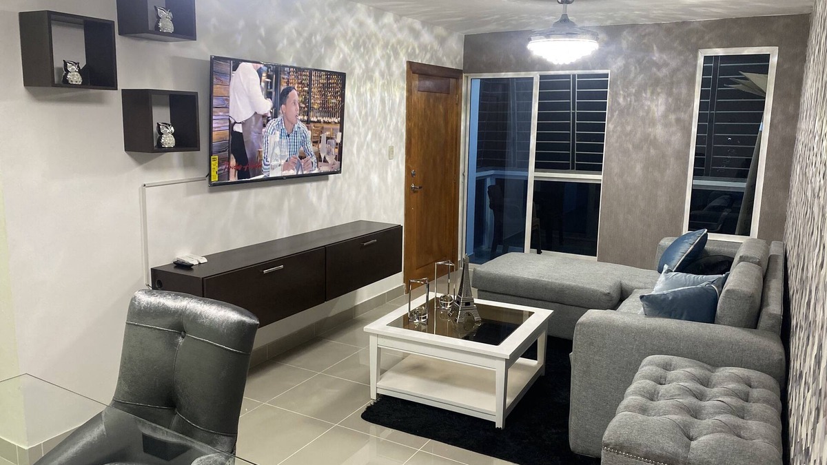 Punal Condo | Apartment Santiago De Los Caballeros Entire place 3bd, ac, hot water, dry&washer
