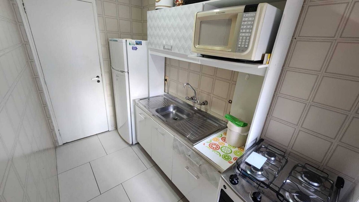 Centro Apartment | Apartamento de Frente Para o mar Todo Mobiliado Ótima Localização. 1 Quarto