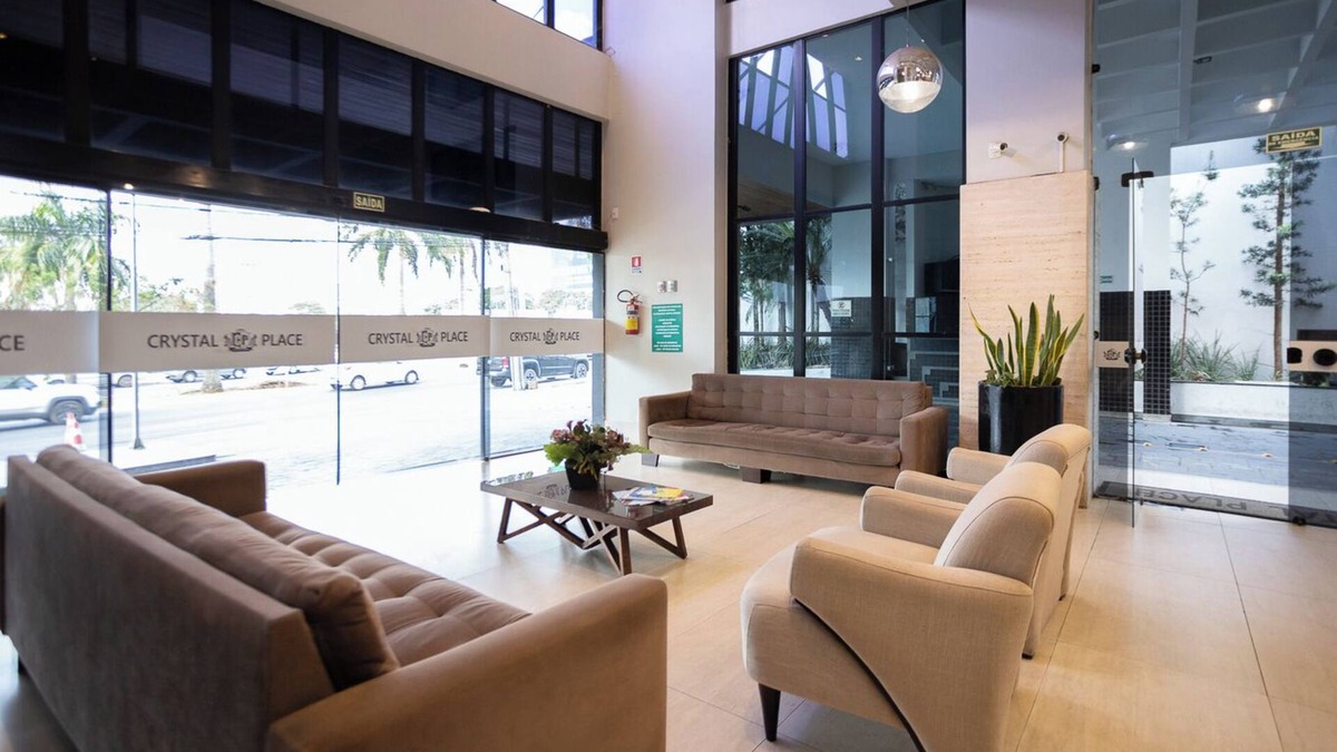Setor Pedro Ludovico Apartment | Apart-hotel com Wi-Fi, bem localizado com piscina