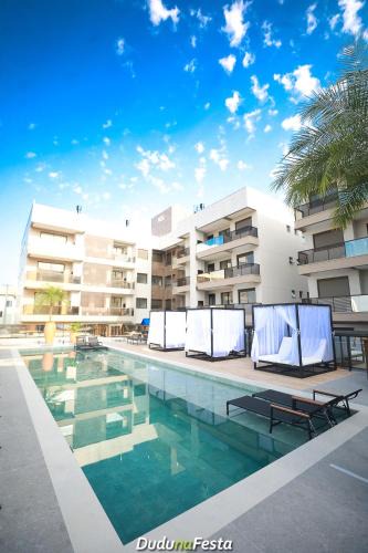 Governador Celso Ramos Apartment | Apartamento Luxo em Palmas condomínio clube