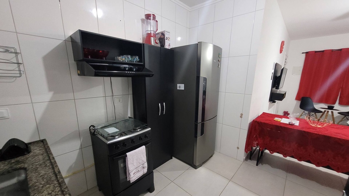 Jardim Neptunia Apartment | Apartamento Térreo com Churrasqueira e Rede a 300m da Praia