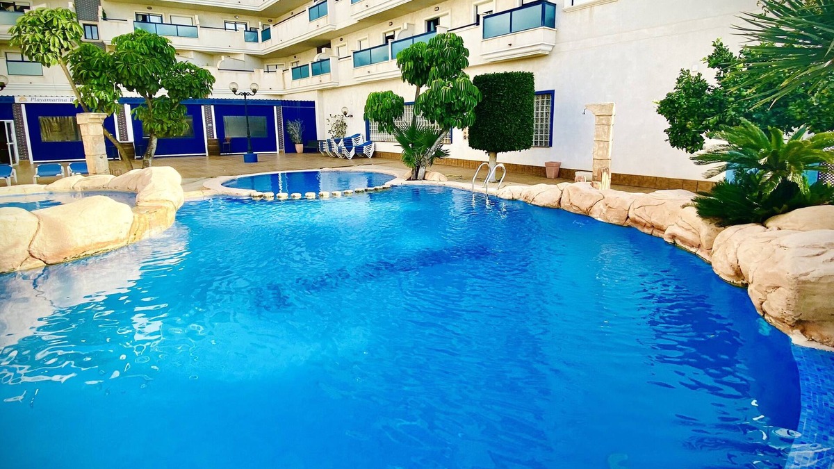 Orihuela Costa Apartment | Apartament Costa Lunar with swimming pool 10 min walk from the beach Cabo Roig