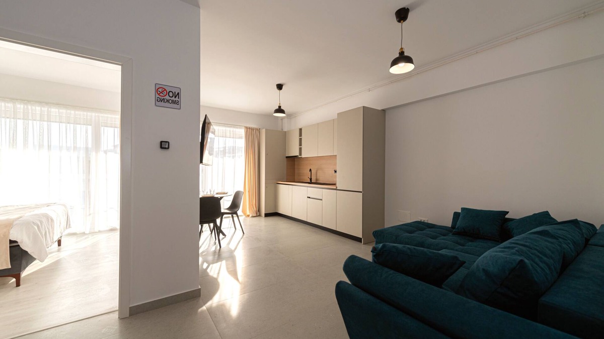 Chiajna Apartment | Apartament Deluxe cu 1 dormitor + Living - Ap. 8 - Habitat ApartHotel