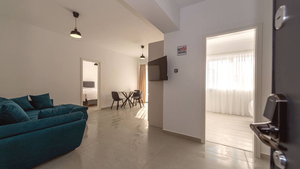 Chiajna Apartment | Apartament Deluxe cu 2 dormitoare + Living - Ap. 6 - Habitat ApartHotel