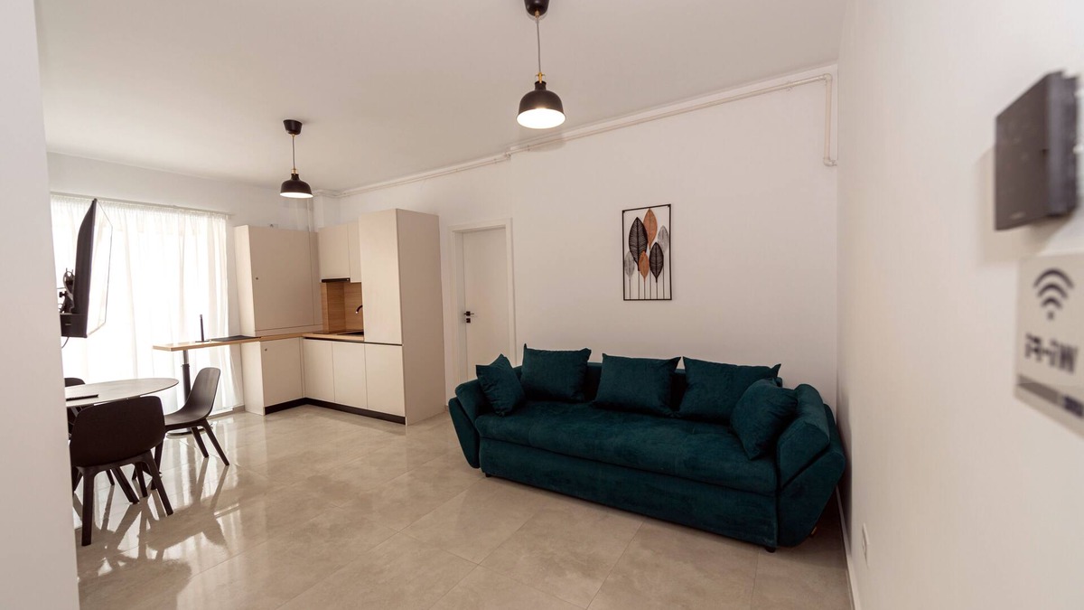 Chiajna Apartment | Apartament Deluxe cu 2 dormitoare + Living - Ap. 12 - Habitat ApartHotel