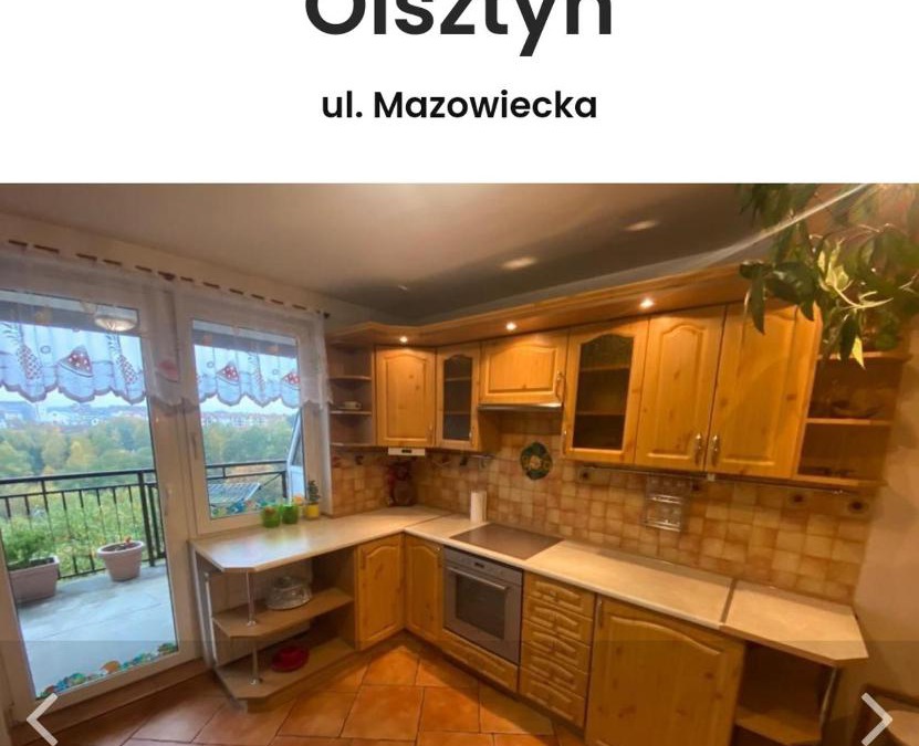 Olsztyn Apartment | Apartament Mazowiecka