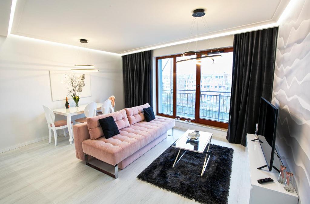 Old Town Apartment | Apartament z basenem i widokiem na Motławę