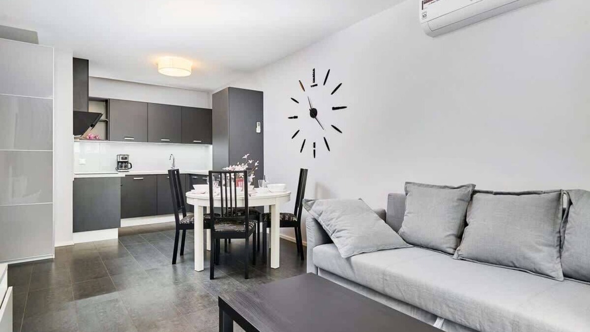 Krzyki Apartment | Apartament z klimatyzacja