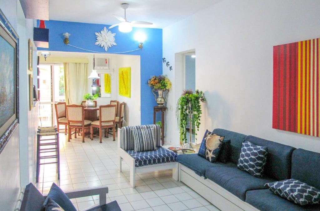 Morro do Maluf Apartment | Apartamento a 70 metros da Praia de Pitangueiras SP