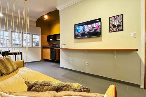 Macae Apartment | Apartamento charmoso, Cozinha completa, Smart TV, Ar condicionado