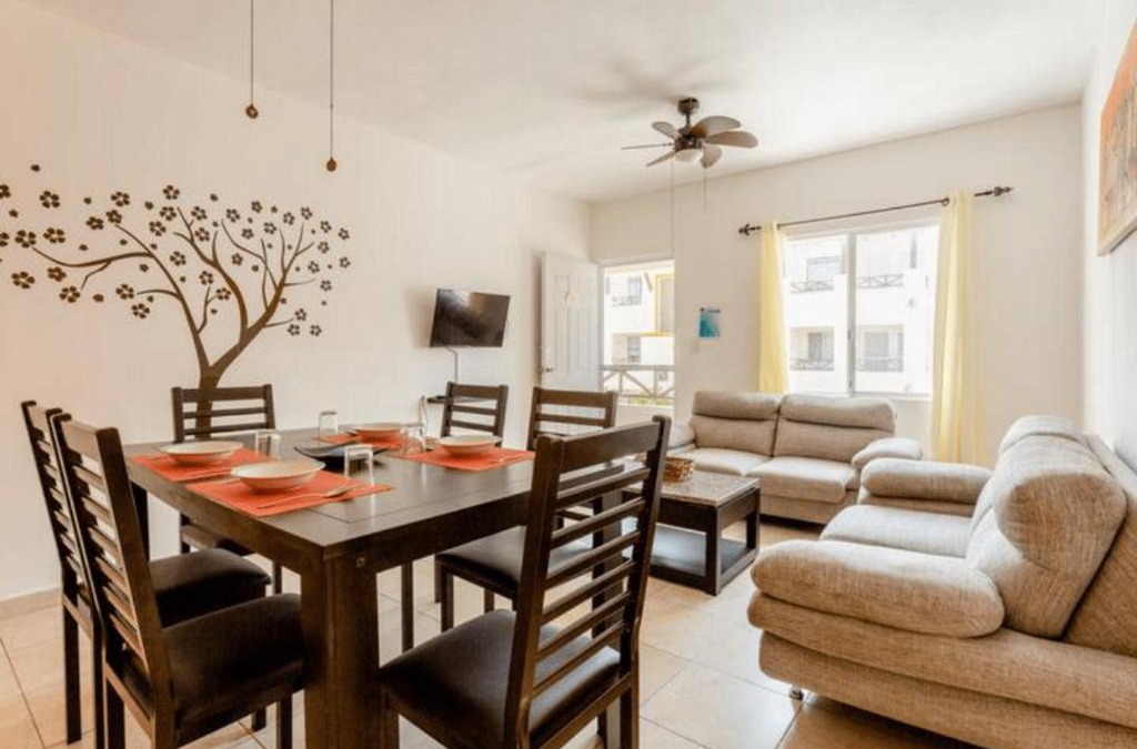 Puerto Juarez Apartment | Apartamento En Fraccionamiento Privado 6 Personas, 5 Camas, Piscina cerca de la Playa