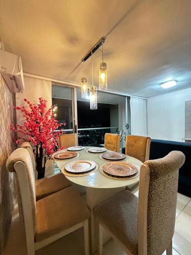 Boston Apartment | Apartamento exclusivo en el norte Barranquilla amoblado ,3 parqueadero privados ,3 habitaciones privadas con aire acondicionado recepción 24 horas piscinas gym vista al río