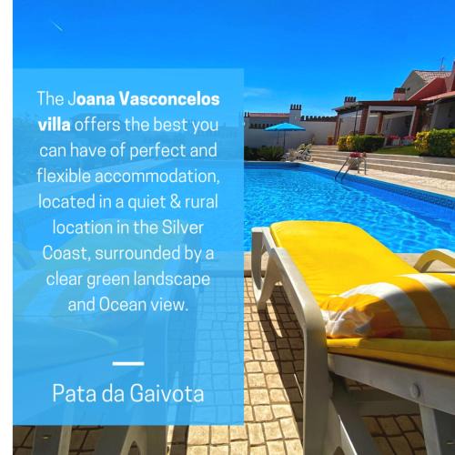 Atalaia Villa | Apartamento Joana Vasconcelos, Ocean view & Pool - Pata da Gaivota