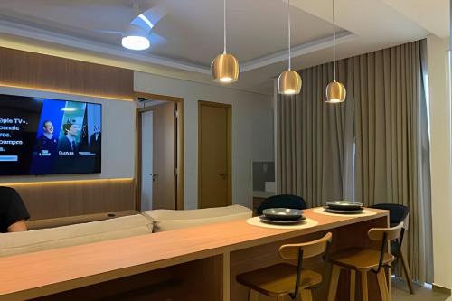 Goiania Apartment | Apartamento Luxuoso 1 Q ao lado do shoppingLZ 1510