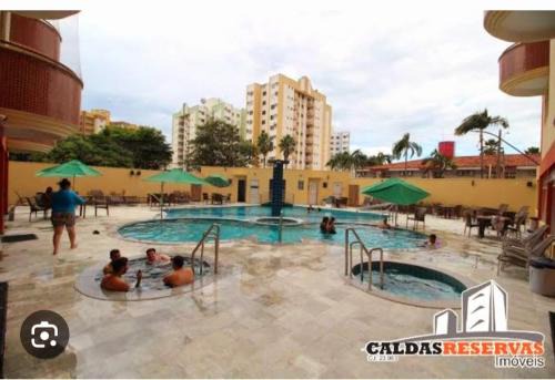 Setor Lagoa Quente Apartment | Apartamento Mobiliado com Área de Lazer