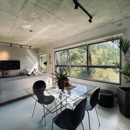 Itajai Apartment | Apartamento moderno no MaxHaus Praia Brava Piscinas, Academia e Vista Verde