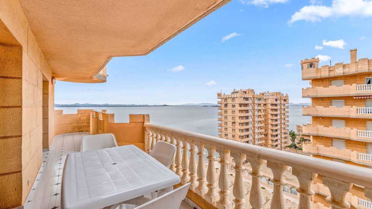San Javier Apartment | Apartment 'Castillo De Mar F2 Torre Sur 10a' with Sea View