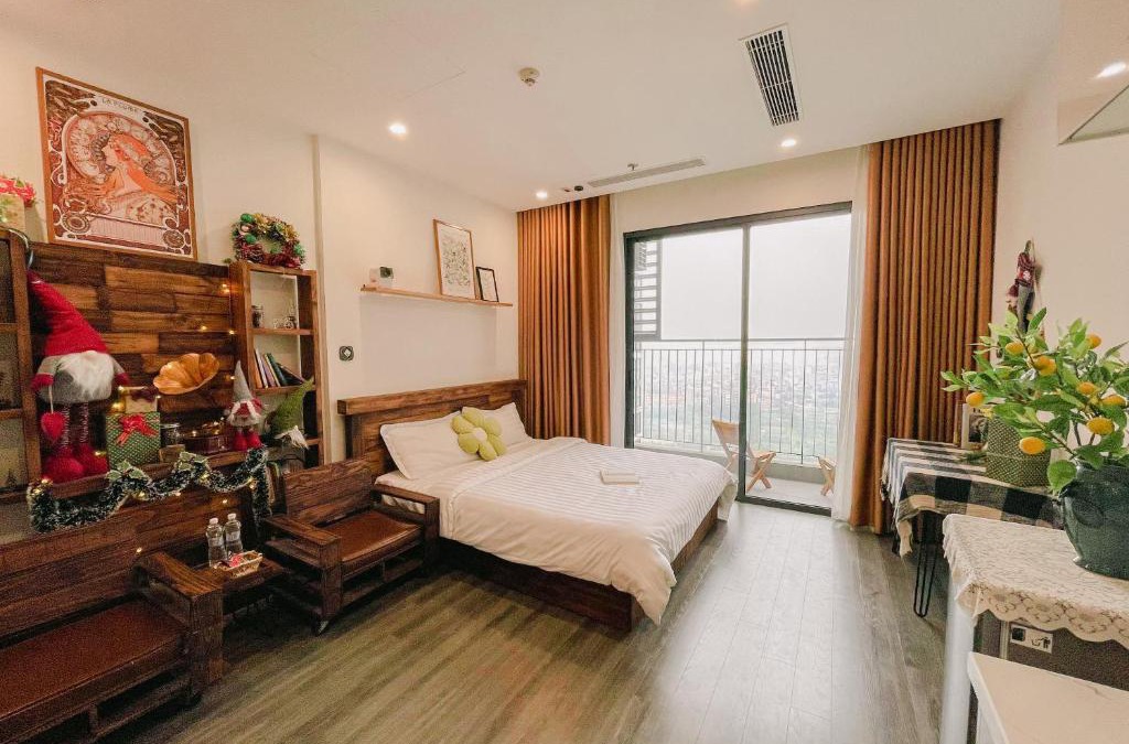 Gia Lam Apartment | Apartment 1BR-FL22th-R103 Building-Vinhome Ocean Park