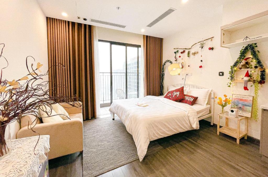 Gia Lam Apartment | Apartment 1BR FL28th-Ruby-Vinhomes Ocean Park