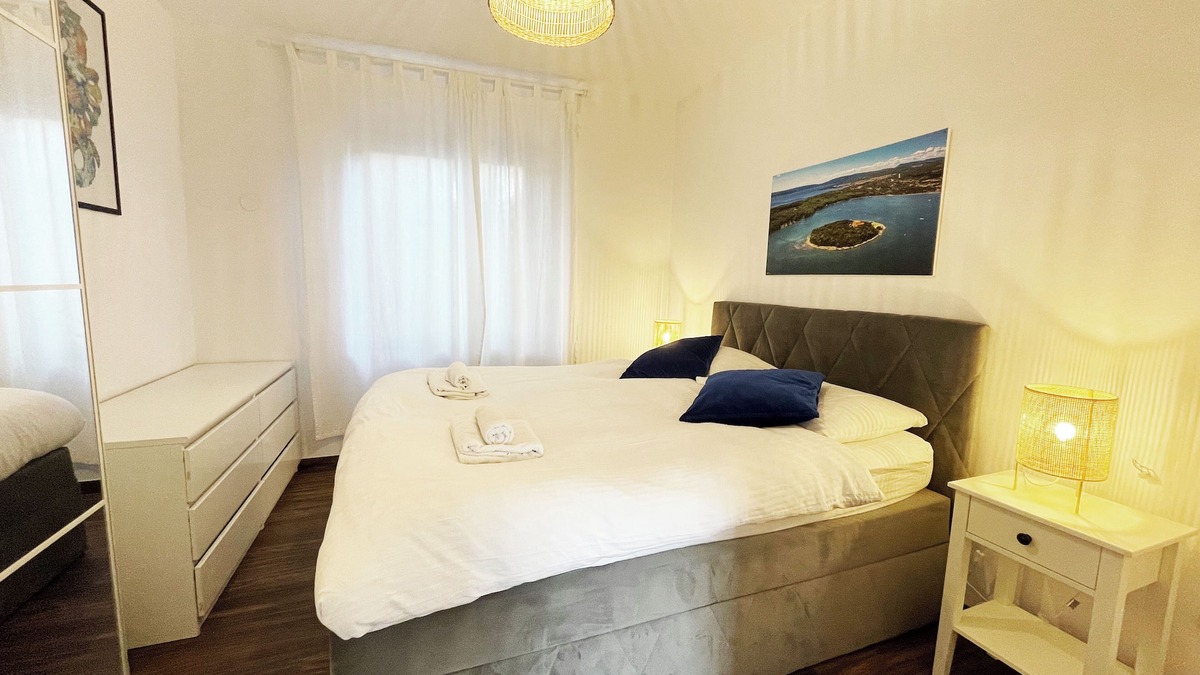 Punat Apartment | Apartment 3 - a double room, terrace and private garden